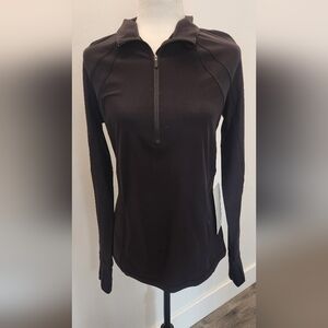 lululemon athletica Black Fresh Tracks 1/2 Zip